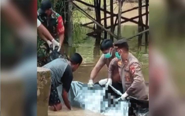 Geger Temuan Sesosok Mayat di Kapuas Tengah