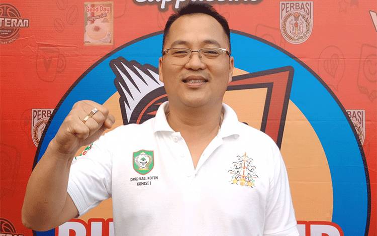 Legislator ini Apresiasi Dukungan Bupati Terhadap Turnamen Basket di Kotim