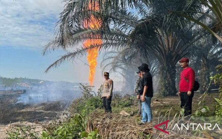 Polisi Tetapkan Tersangka Meledaknya Sumur Minyak Ilegal di Muba