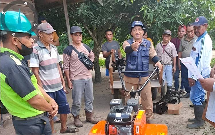 BPP Paju Epat Demonstrasikan Pengoperasian Alsintan