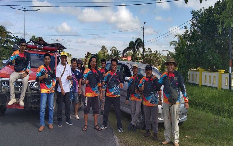 Anggota PWI Katingan Ikuti Expedisi Jelajah Wisata Riam Jerawi 2023