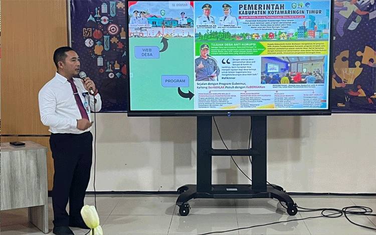 DPMD Kotim Perkenalkan Inovasi Tata Kelola Pemerintahan Desa Melalui CGV