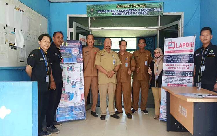 Penguatan Pelayanan Informasi Publik di Tiga Kecamatan