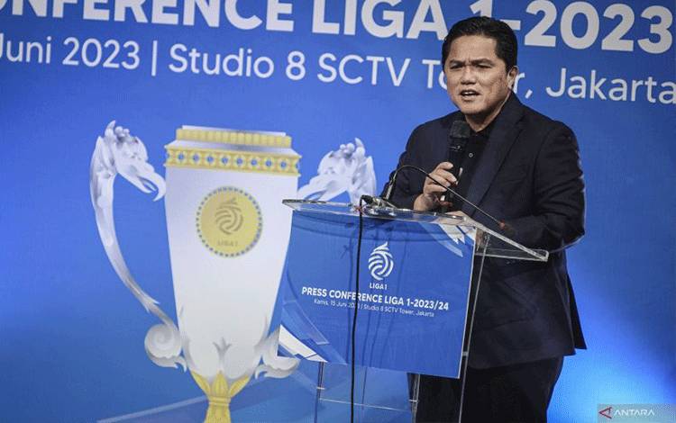 Erick Sebut Faktor Fundamental Penting untuk Naikkan Peringkat Liga