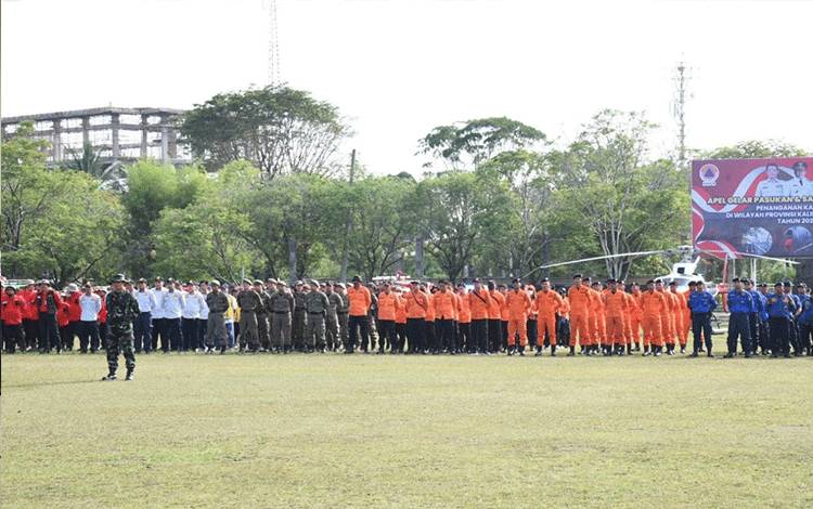 Sebanyak 10.654 Personel Siap Tangani Karhutla Kalteng  ?