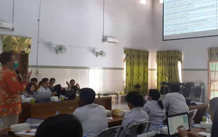 Dinkes Lamandau Gelar Sosialisasi Aplikasi Silator DBD  ?