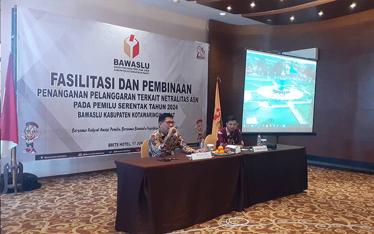 Pemkab Kobar Sampaikan ini pada ASN dalam Netralitas Pemilu 2024
