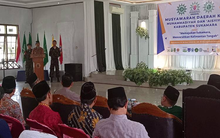 Pemkab Sukamara Harapkan Muhammadiyah Masifkan Gerakan Kemajuan