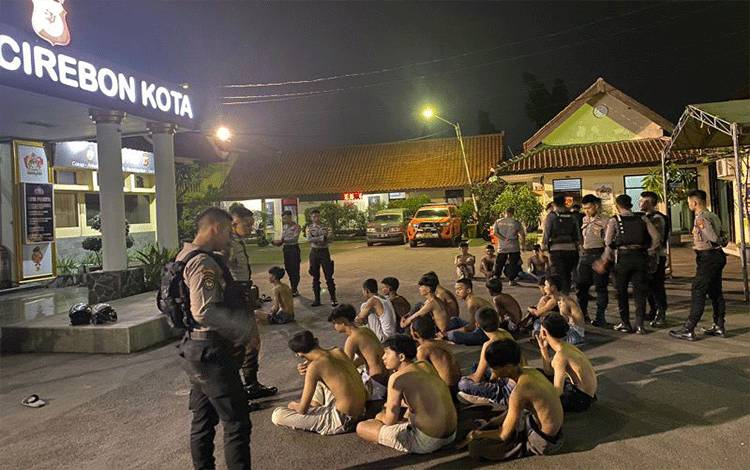 Polisi Amankan 24 Remaja Saat Melakukan Tawuran