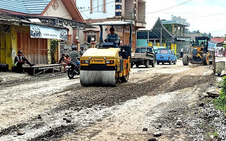 Meski Sudah Dilakukan Penanganan, Jalan Meranti Tetap Rusak