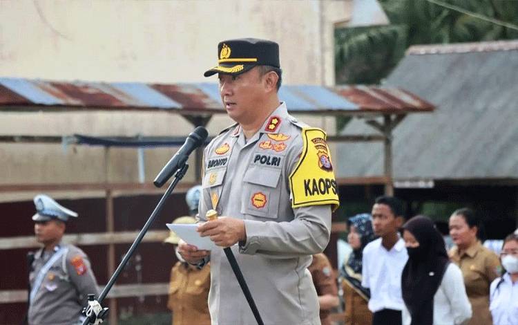 Kapolres Lamandau Ajak Pelajar Bijak Bermedsos