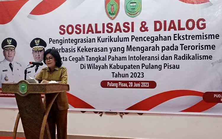 Pudjirustaty Narang Buka Sosialisasi dan Dialog Paham Anti Radikalisme