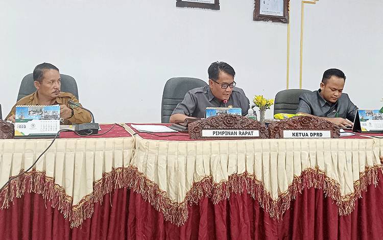 Begini Tujuan Pengajuan Raperda Penyelenggaraan Jalan Umum Barito Timur
