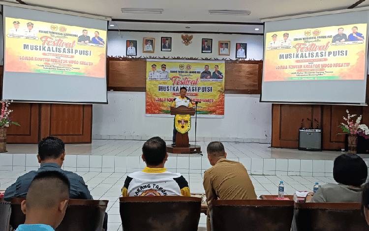 Karang Taruna Gunung Mas Gelar Lomba Musikalisasi Puisi dan Video Kreatif