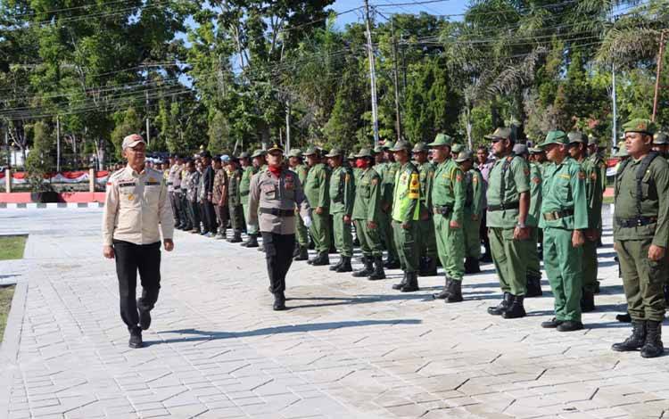 Polres Sukamara Gelar Apel Kasat Kamling se Kabupaten Sukamara?