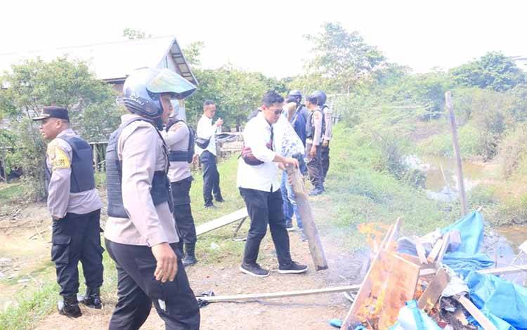 Gelar Patroli dan Tes Urine, Polresta Palangka Raya Amankan Seorang Pria Positif Narkoba