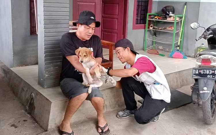 Dinas Peternakan Fokuskan Vaksinasi Rabies di Wilayah Kasus Gigitan