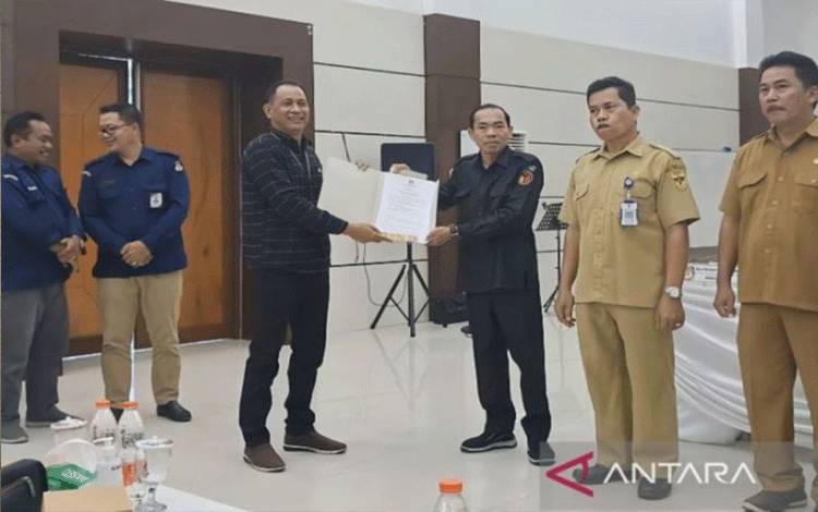 KPU Gunung Mas Tetapkan DPT Pemilu 2024 90.918 Pemilih