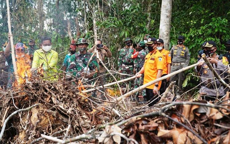 Bupati Lamandau: Jangan Buka Lahan dengan Membakar