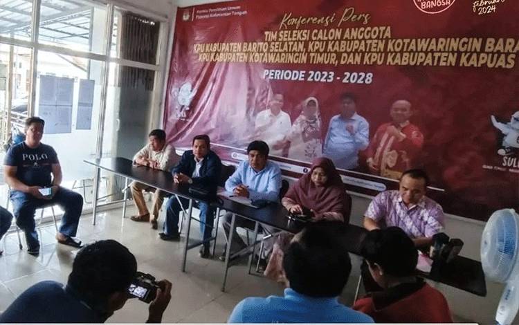 KPU Umumkan Anggota KPU Kapuas Terpilih 2023-2028