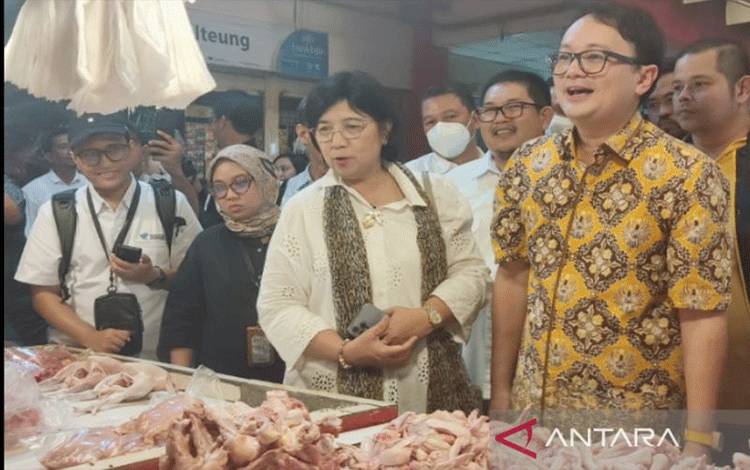 Wamendag Tegaskan Harga Kebutuhan Pokok Terkendali Usai Kunjungi Pasar