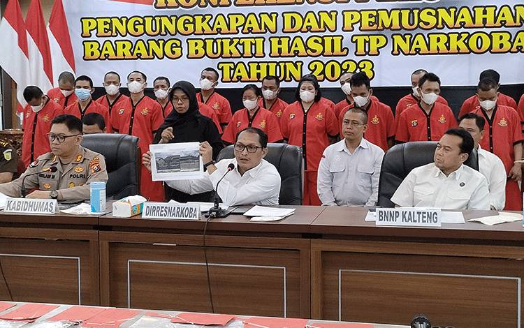 Polda Kalteng Ungkap TPPU Hasil TP Narkoba