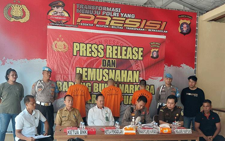 Sejak Awal Tahun 2023, Satresnarkoba Polres Kapuas Ungkap 32 Kasus