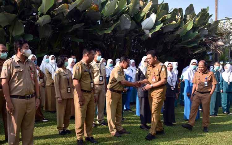 Pj Bupati Beri Motivasi Seluruh Jajaran RSUD Sultan Imanuddin Pangkalan Bun
