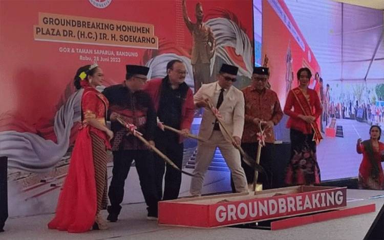 Monumen Bung Karno di Bandung Dibangun dari Dana Gotong Royong