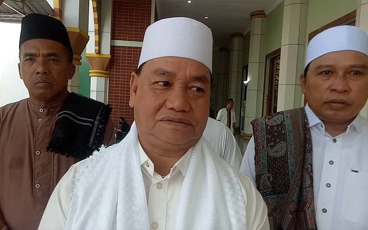 Bupati Kotim Salat Iduladha di Islamic Center