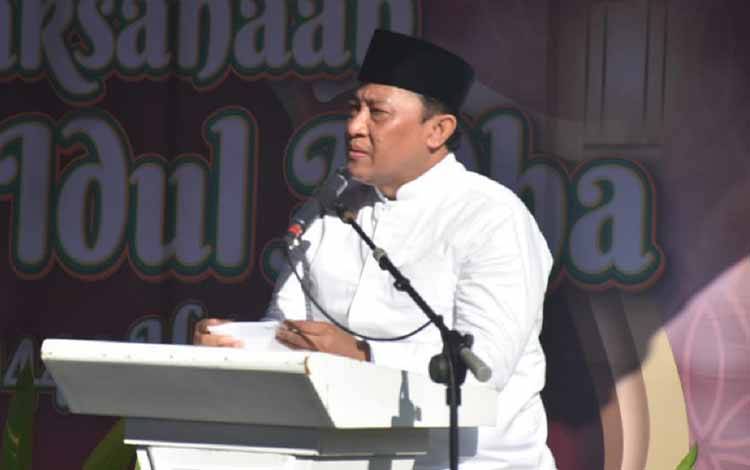 Wagub Kalteng Ajak Jadikan Iduladha Momentum Memupuk Kepedulian dan Toleransi  ?