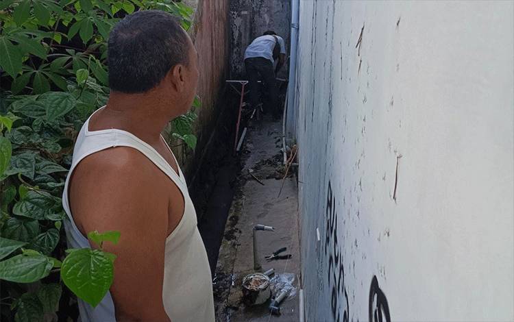 Maling Pompa Air Teror Warga Temanggung Tilung, Empat Warga Jadi Korban