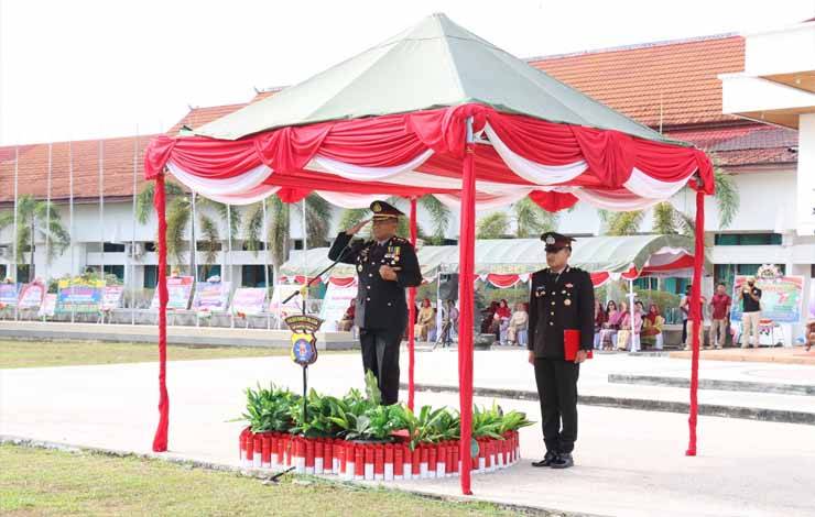 Momentum HUT Bhayangkara ke 77, Polres Barito Selatan Berkomitmen Menjaga Kamtibmas