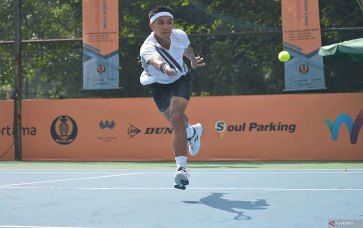 Petenis Rifqi Fitriadi Selangkah Lagi Raih Gelar ITF Perdana