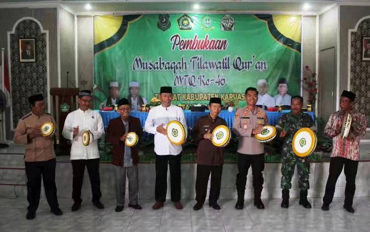 MTQ ke 46 Tingkat Kabupaten Kapuas Resmi Dibuka