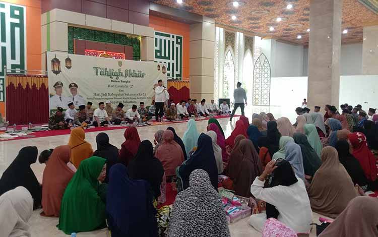 Pemkab Sukamara Gelar Tabligh Akbar Peringati Hari Lansia ke 27