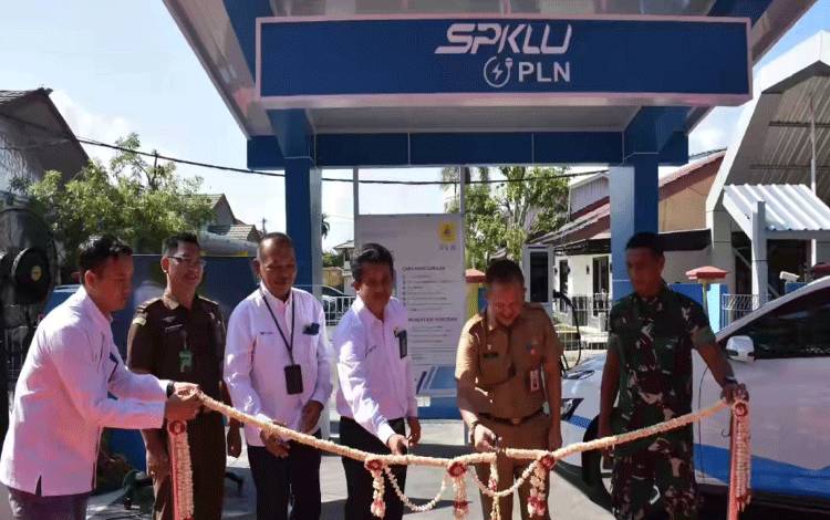 Stasiun Pengisian Kendaraan Listrik Umum Kini Hadir di Kuala Kapuas
