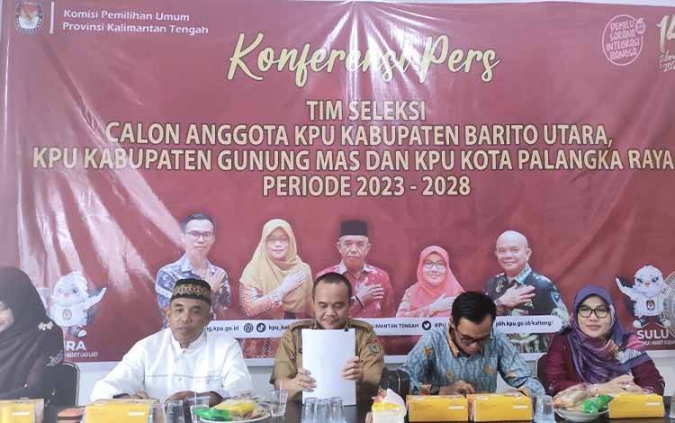 Ini Penyebab Gagalnya Calon Anggota KPU Gelombang 6 Kalteng