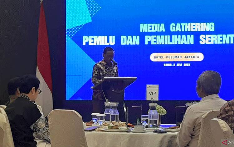 Mahfud MD Ajak Media Ciptakan Ekosistem Pemilu 2024 Berkualitas