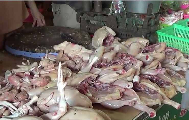 Harga Daging Ayam Ras dan Cabai Rawit Merah Turun, Komoditas Lainnya Stabil