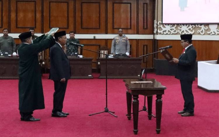Wagub Kalteng Harap PAW DPRD Kalteng Tingkatkan Kinerja Institusi Dewan