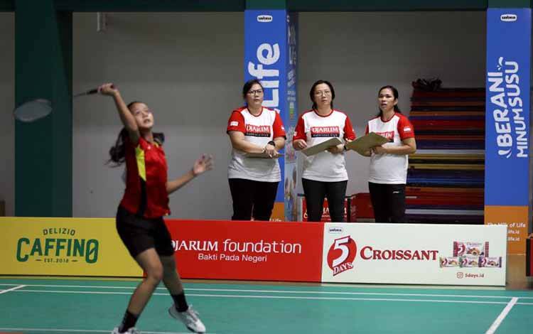 457 Pebulu Tangkis Bersaing di Babak Turnamen Audisi Umum PB Djarum