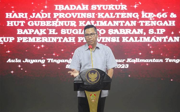 Tak Hanya Umat Islam, Kristiani Pemprov Kalteng Laksanakan Ibadah Doakan Keberkahan Gubernur Kalteng