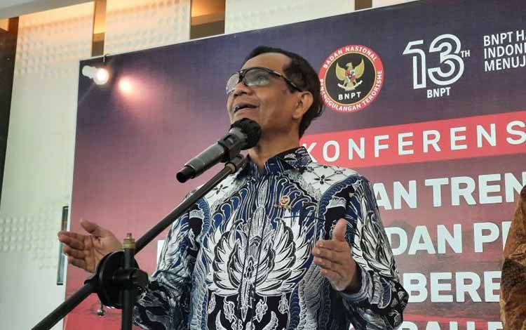 Mahfud MD Ingatkan Bahaya Ancaman Serangan Ideologi Terkait Terorisme