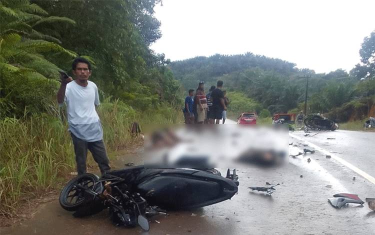Motor Tabrakan di Kotim: 2 Meninggal Dunia, 2 Luka-luka