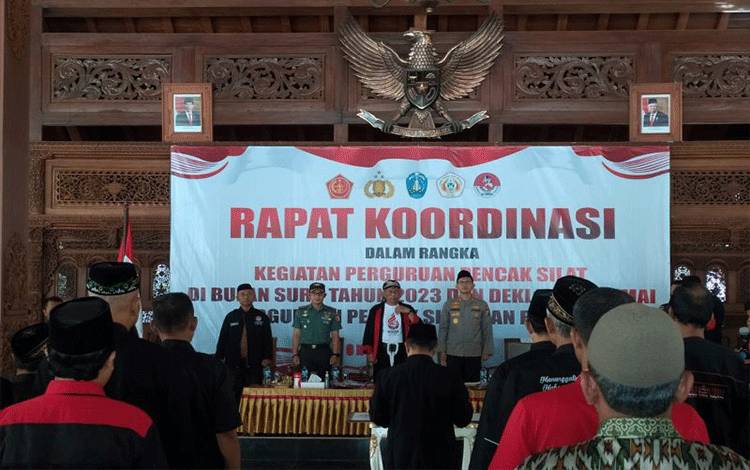24 Perguruan Silat di Ponorogo Ikrar Damai Jelang "Suroan"