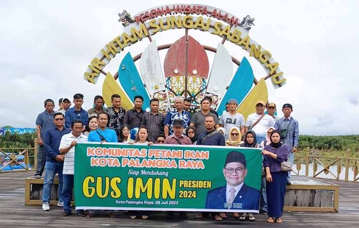 Giliran Komunitas Petani Ikan Palangka Raya Dukung Cak Imin Maju Capres 2024