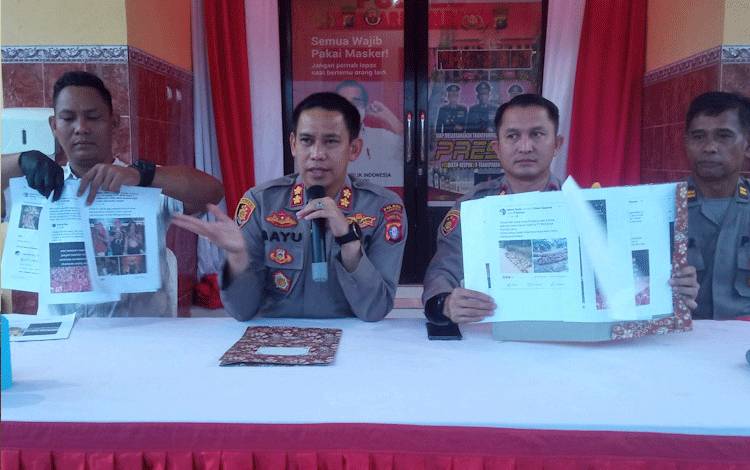 Akun Posting Ujaran Kebencian kembali Meresahkan, Polres Kobar masih Lakukan Penyelidikan