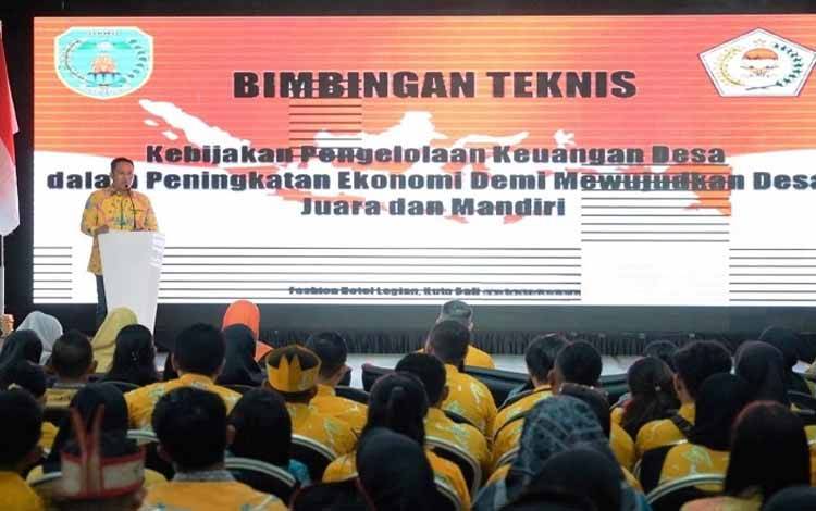 Melalui Bimtek, Tingkatkan Kapasitas Camat dan Kades di Lamandau ?