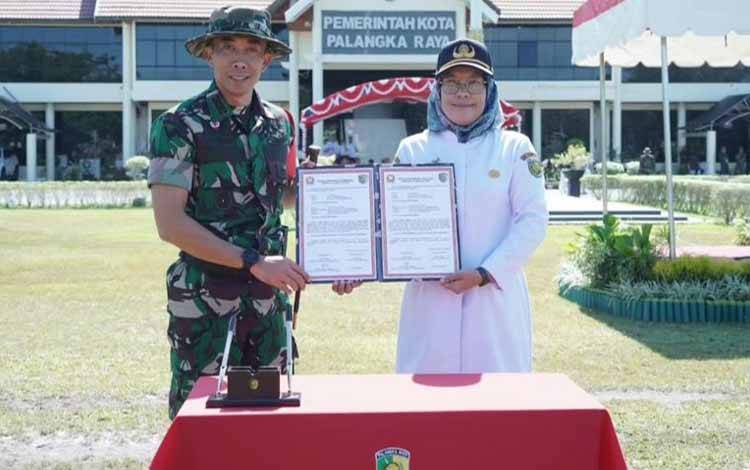 Jembatan Titian di Katimpun Kembali Jadi Sasaran Program TMMD